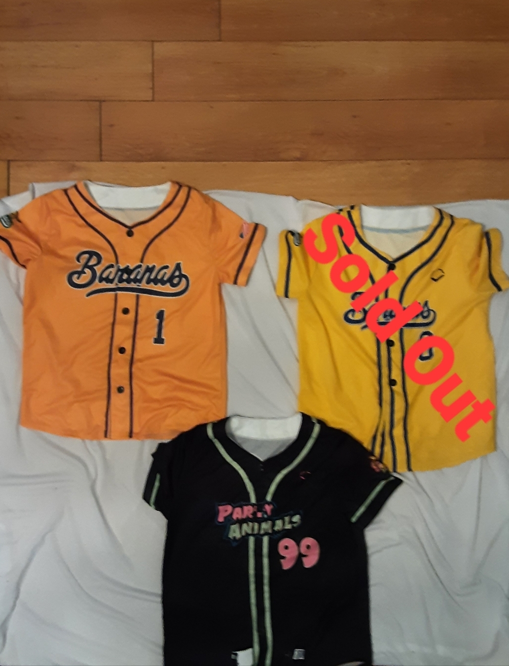 3 For $10 Kids Baseball Jersey Set - 2 Styles Left